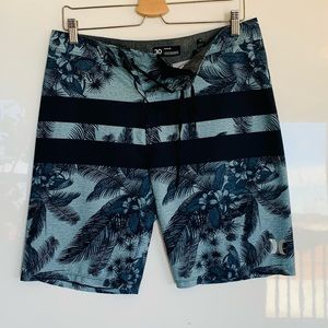 Hurley “phantom” tropical print Board Shorts
